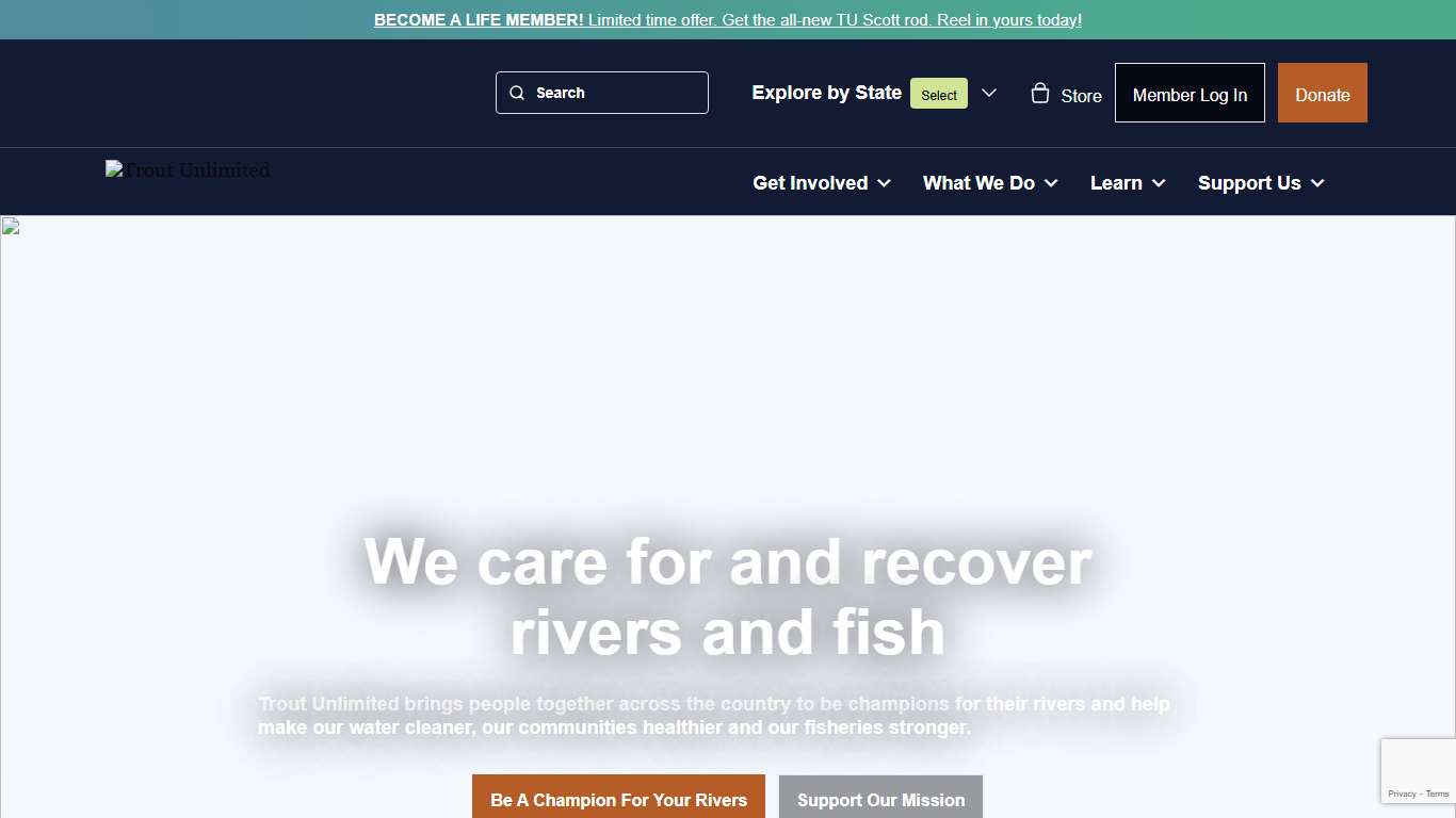 Trout Unlimited Home