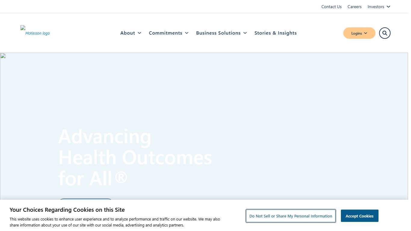 McKesson Medical Supplies, Pharmaceuticals Healthcare Solutions